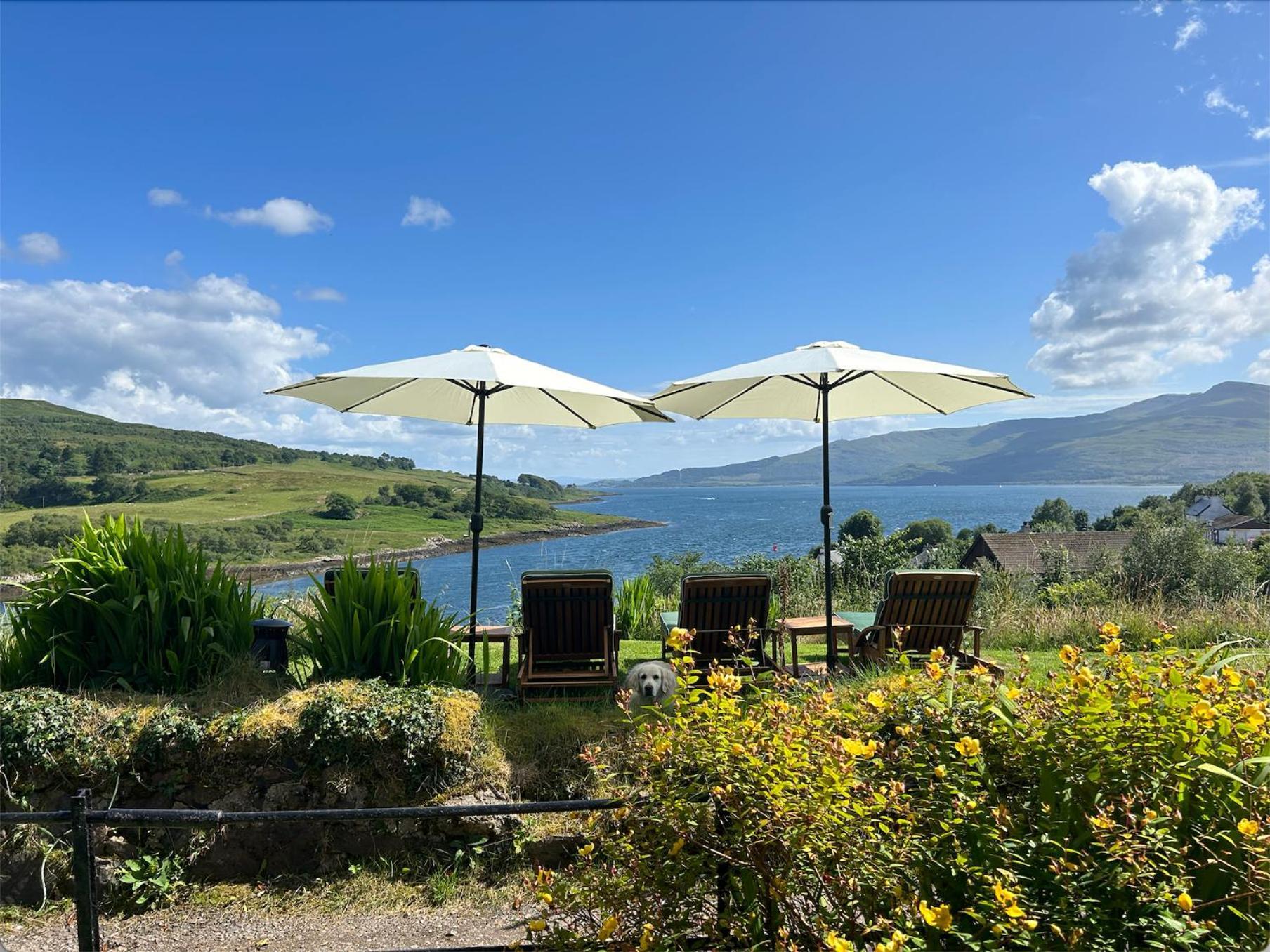 Bed and Breakfast Castle View Lochaline Exterior foto